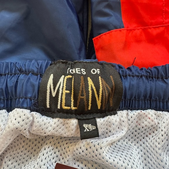 NWT! Men’s Tones of Melanin blue/red Howard University HBCU athletic pants XL - Picture 3 of 5